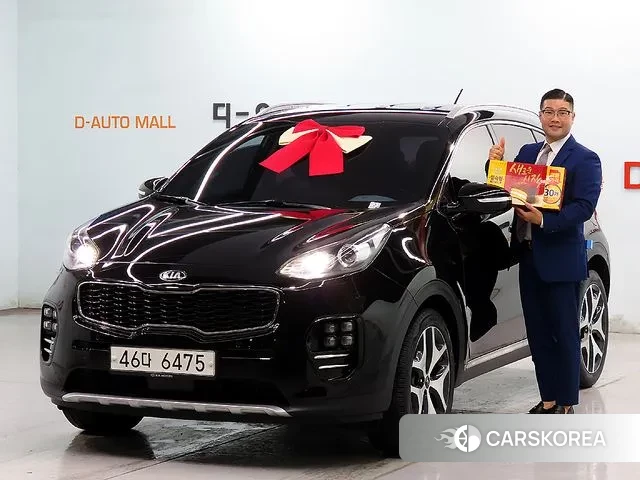 Kia Sportage 4th Generation 2018 Черный из Кореи