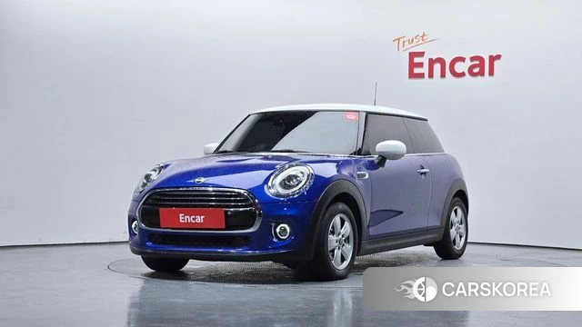 Mini Cooper 2021 Синий из Кореи