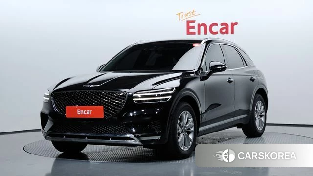 Genesis GV70 2021 Черный из Кореи