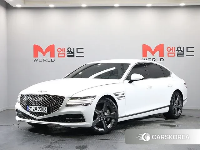 Genesis G80 (RG3) 2021 Белый из Кореи