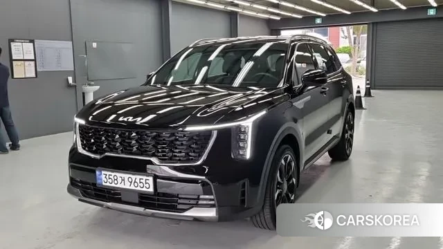 Kia The New Sorento 4th Generation 2024 Черный из Кореи