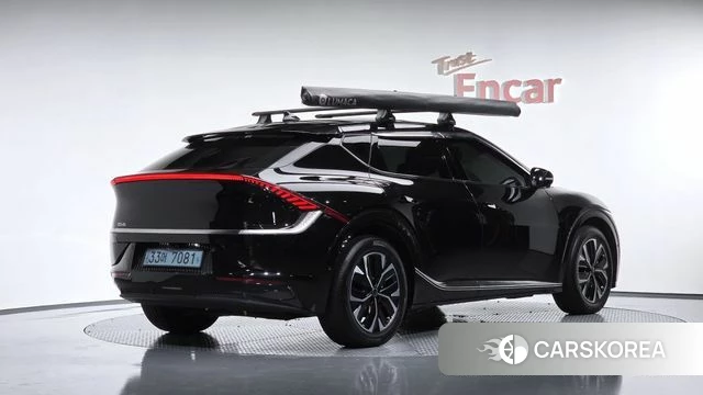 Kia EV6 2022 Черный из Кореи