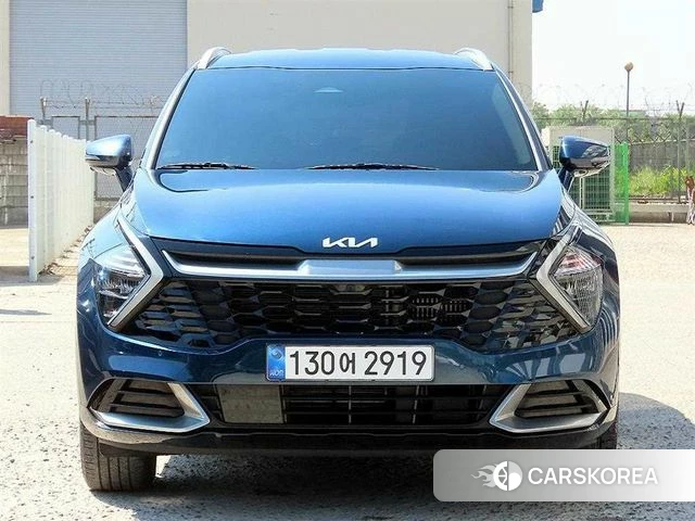 Kia Sportage 5th Generation Hybrid 2023 Синий из Кореи
