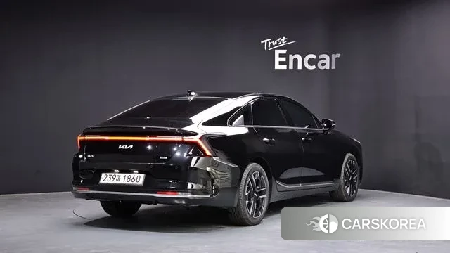 Kia The New K8 Hybrid 2024 Черный из Кореи