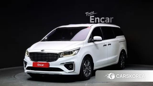 Kia The New Carnival 2019 Белый из Кореи