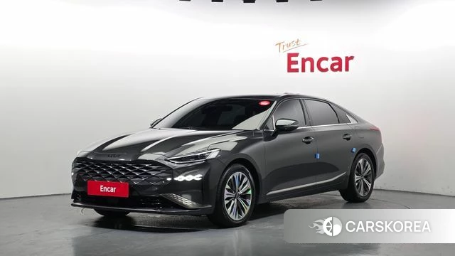 Kia K8 Hybrid 2021 Серый из Кореи