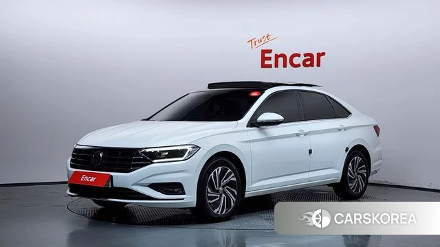 Volkswagen 7th Generation of Jetta 2020 Белый из Кореи