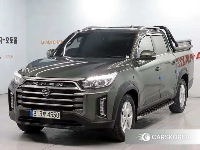 Ssangyong The New Rexton Sports Cannes 2022 Светло-зеленый из Кореи