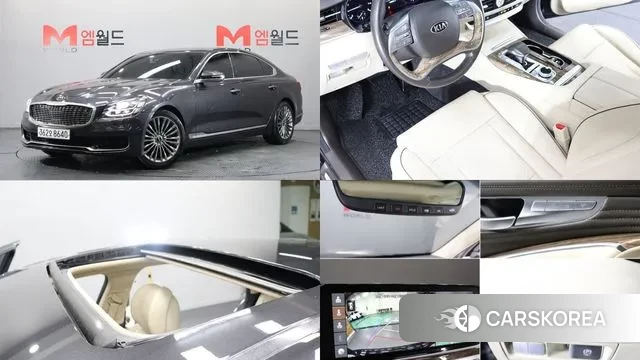 Kia More K9 2018 Серый из Кореи
