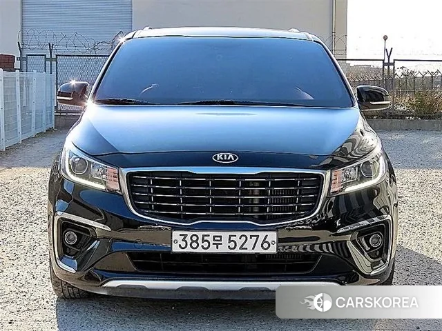 Kia The New Carnival 2019 Черный из Кореи