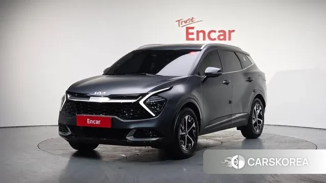 Kia Sportage 5th Generation Hybrid 2023 Серый из Кореи