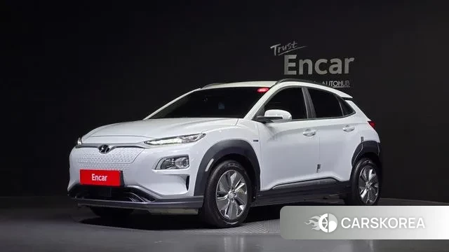 Hyundai Kona Electric 2020 Белый из Кореи