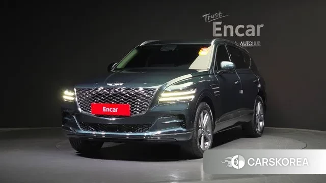 Genesis GV80 2022 Темно-зеленый из Кореи