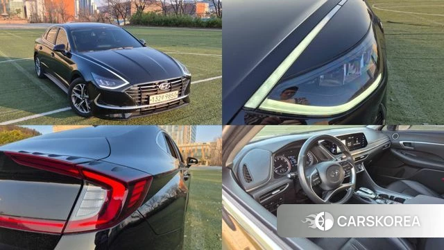 Hyundai Sonata (DN8) 2019 Белый из Кореи