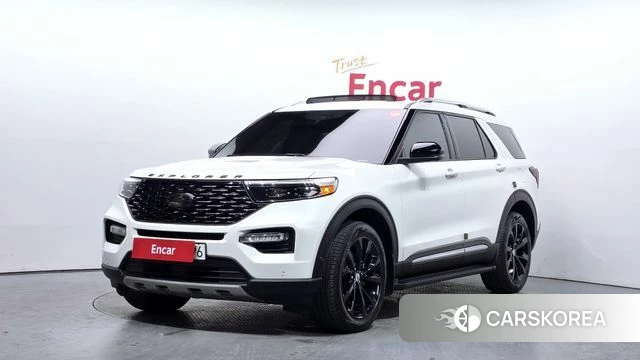 Ford Explorer 6th Generation 2022 Белый из Кореи