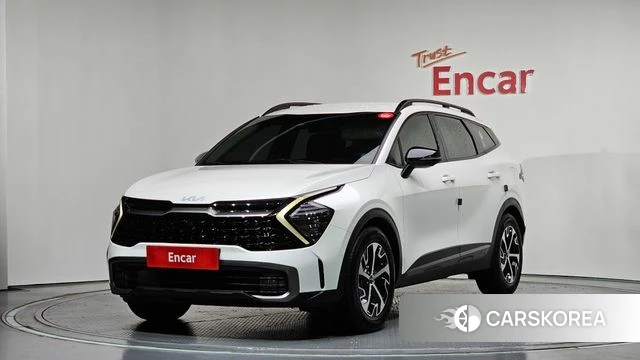 Kia Sportage 5th Generation Hybrid 2021 Белый из Кореи