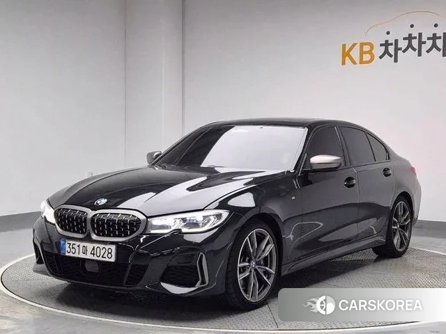 BMW 3 Series (G20) 2021 Черный из Кореи