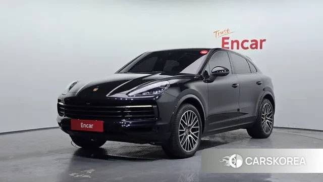 Porsche Cayenne (PO536) 2020 Черный из Кореи