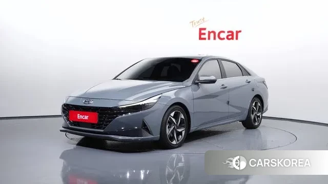 Hyundai Avante Hybrid (CN7) 2020 Серый из Кореи