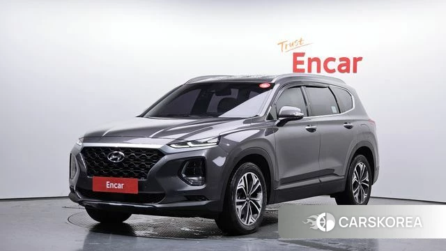 Hyundai Santa Fe TM 2018 Серый из Кореи