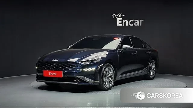 Kia K8 Hybrid 2023 Синий из Кореи