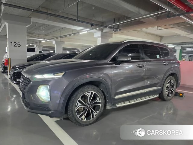 Hyundai Santa Fe TM 2018 Серый из Кореи