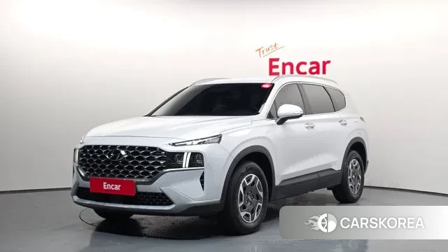 Hyundai The New Santa Fe 2022 Белый из Кореи