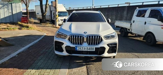BMW X6 (G06) 2022 Белый из Кореи