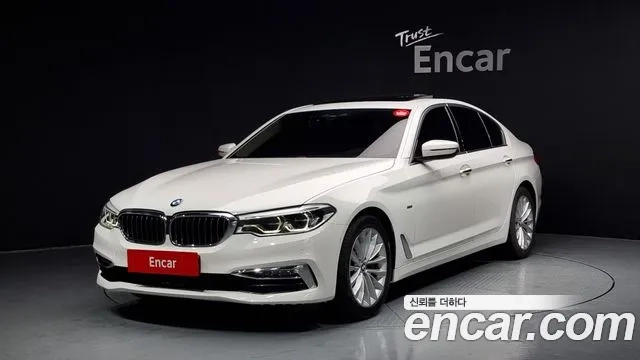 BMW 5 Series (G30) 2018 Белый из Кореи