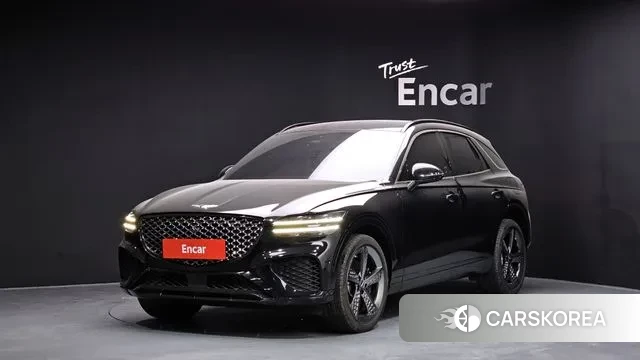 Genesis GV70 2021 Черный из Кореи