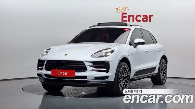 Porsche Macan 2021 Белый из Кореи