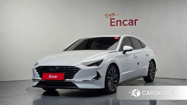 Hyundai Sonata (DN8) 2019 Белый из Кореи