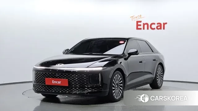 Hyundai Grandeur Hybrid (GN7) 2024 Черный из Кореи