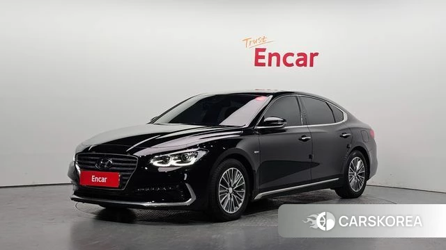 Hyundai Grandeur IG Hybrid 2018 Черный из Кореи
