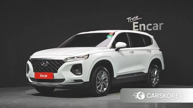 Hyundai Santa Fe TM 2020 Белый из Кореи