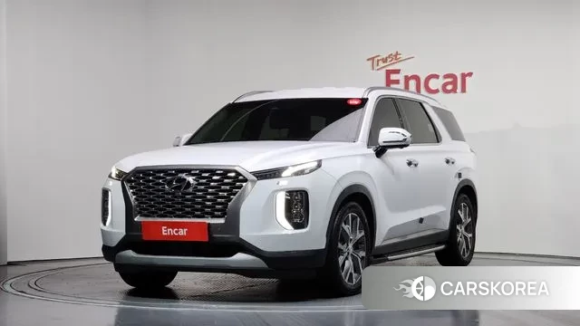 Hyundai Palisade 2021 Белый из Кореи