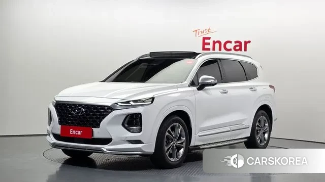 Hyundai Santa Fe TM 2020 Белый из Кореи