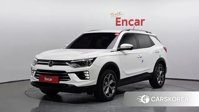 Ssangyong Beautiful Korando 2020 Белый из Кореи