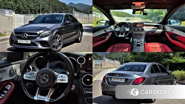 Mercedes-Benz C-Class W205 2019 Серый из Кореи
