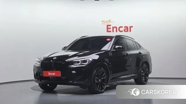 BMW X4 (G02) 2022 Черный из Кореи