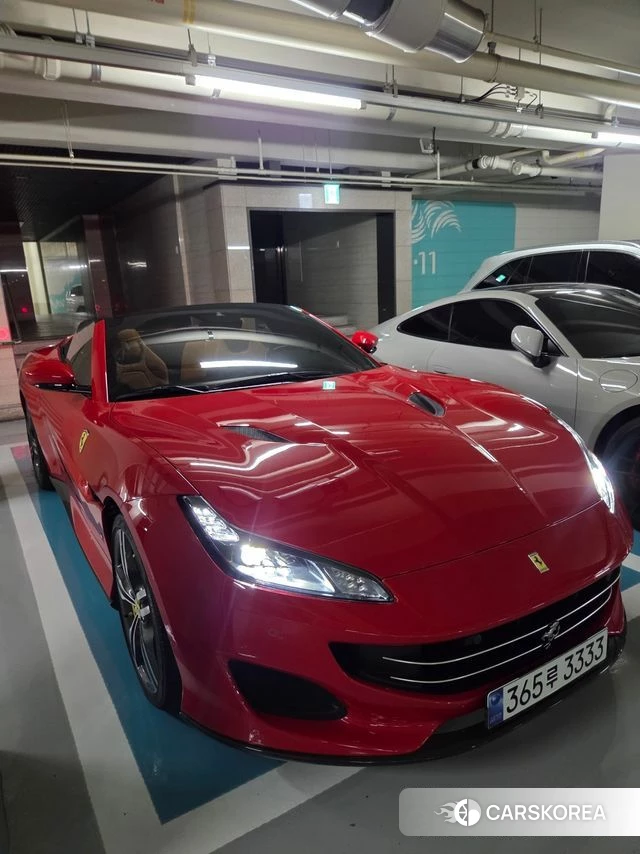 Ferrari Portofino 2020 Красный из Кореи