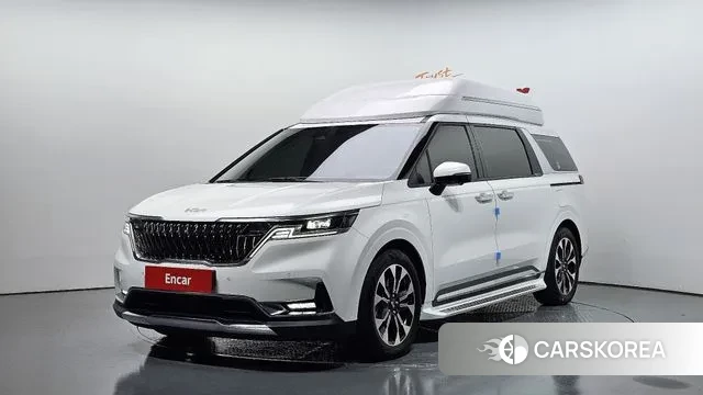Kia Carnival 4th generation 2021 Белый из Кореи