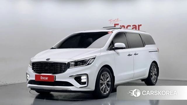 Kia The New Carnival 2019 Белый из Кореи
