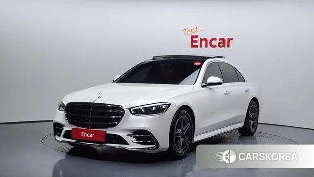 Mercedes-Benz S-Class W223 2022 Белый из Кореи