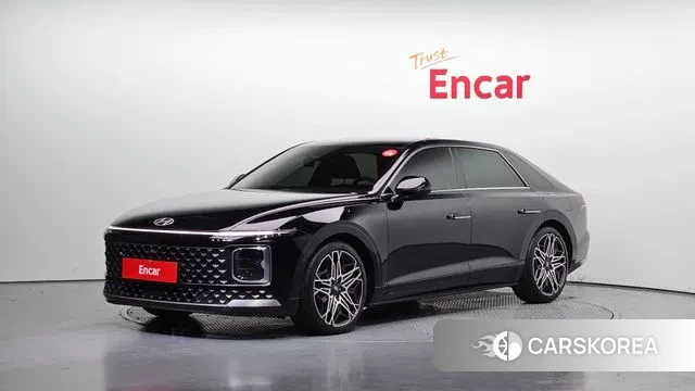 Hyundai Grandeur Hybrid (GN7) 2023 Черный из Кореи