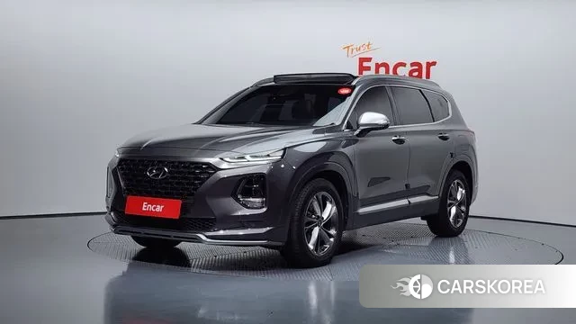 Hyundai Santa Fe TM 2018 Серый из Кореи