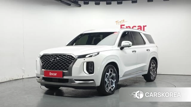 Hyundai Palisade 2022 Белый из Кореи