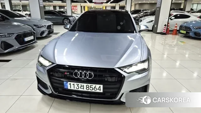 Audi S6 (C8) 2021 Серебряный из Кореи