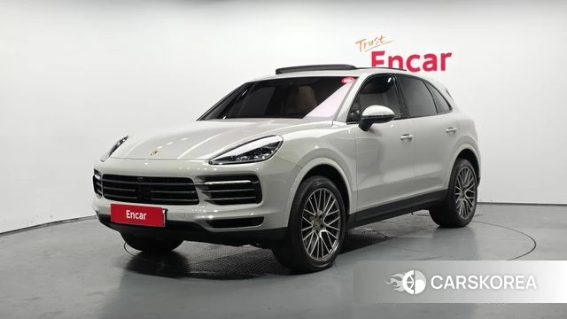 Porsche Cayenne (PO536) 2023 Серебристо-серый из Кореи