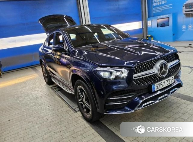 Mercedes-Benz GLE-Class W167 2021 Синий из Кореи